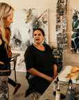 Painting class w/ Amica: 24th June, Wednesday