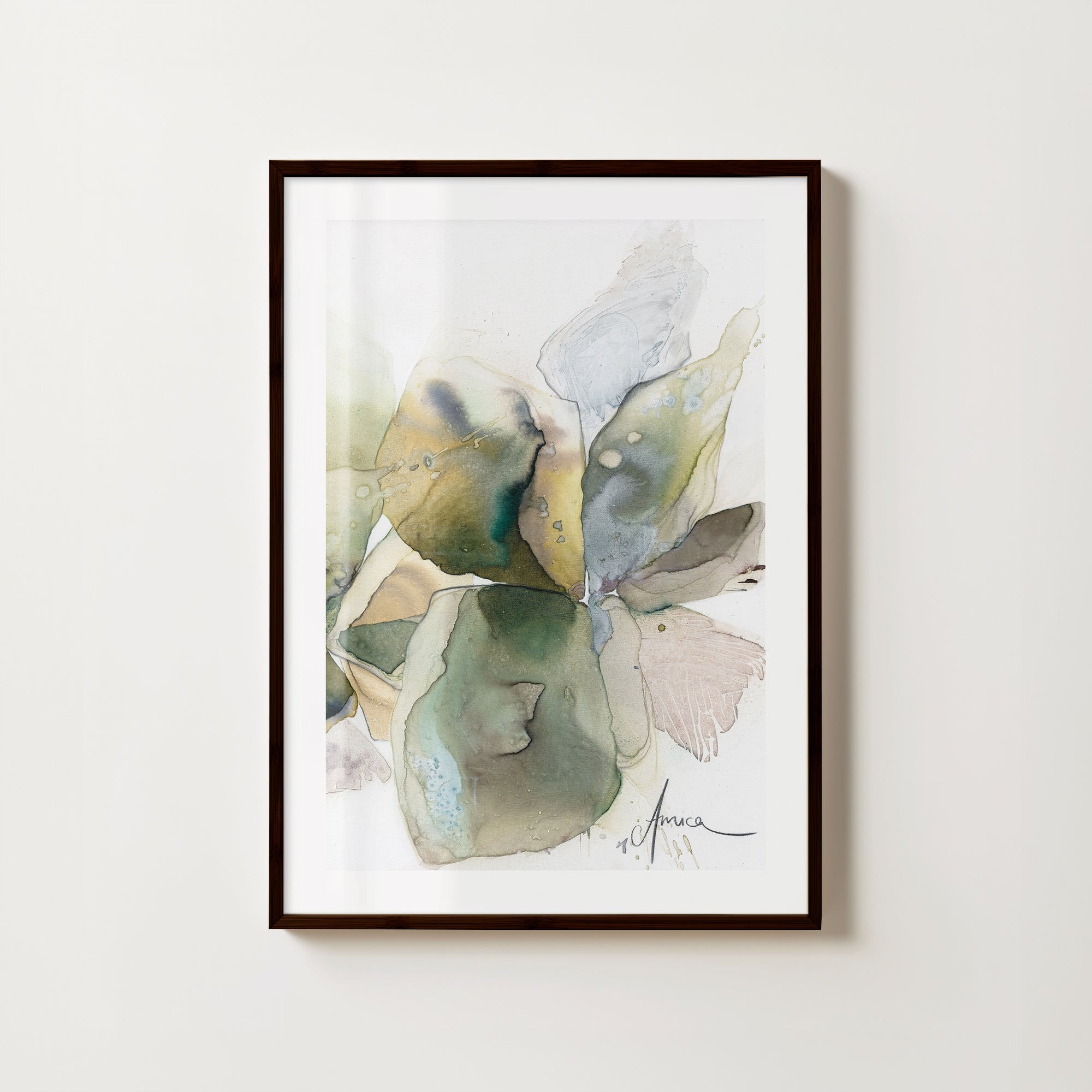 &quot;Unfurling 2&quot; Luxury Fine Art Paper Print