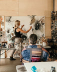 Painting class w/ Amica:  24th June, Wednesday