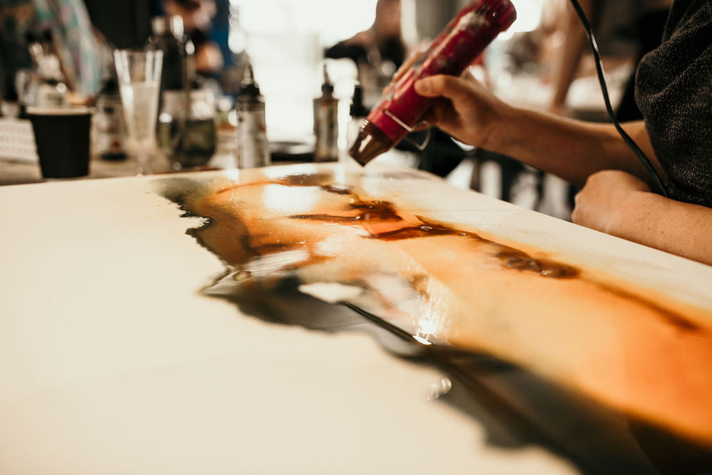 Painting class w/ Amica:  24th June, Wednesday