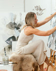 Painting class w/ Amica:  24th June, Wednesday