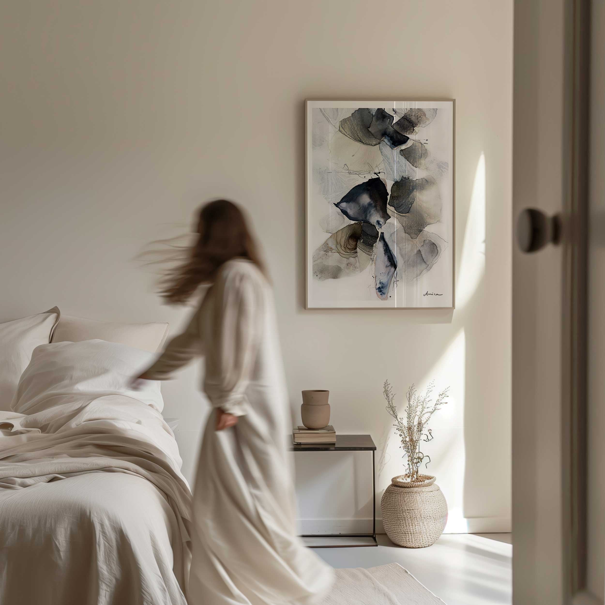 Intimate distance limited edition print by amica amica aindow