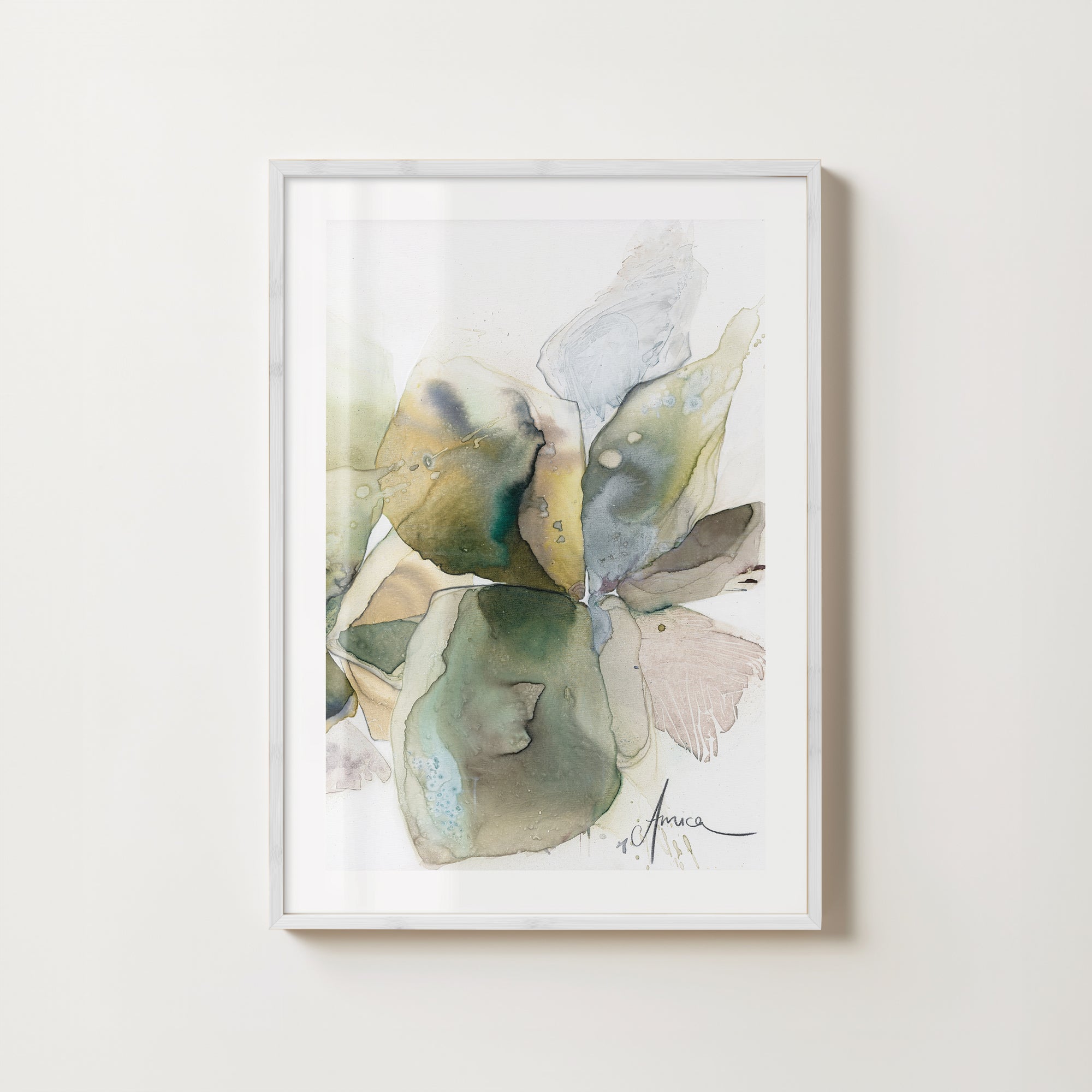 &quot;Unfurling 2&quot; Luxury Fine Art Paper Print