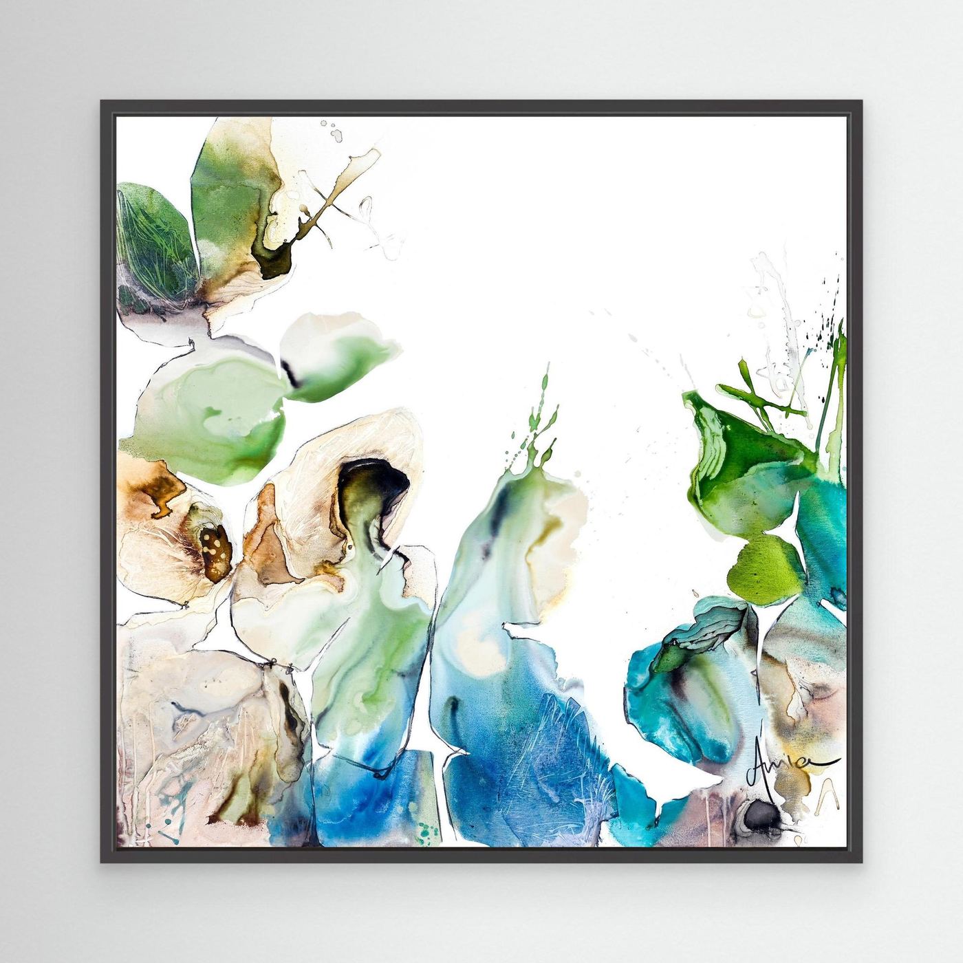 Falling Green - Ltd Ed Canvas Print