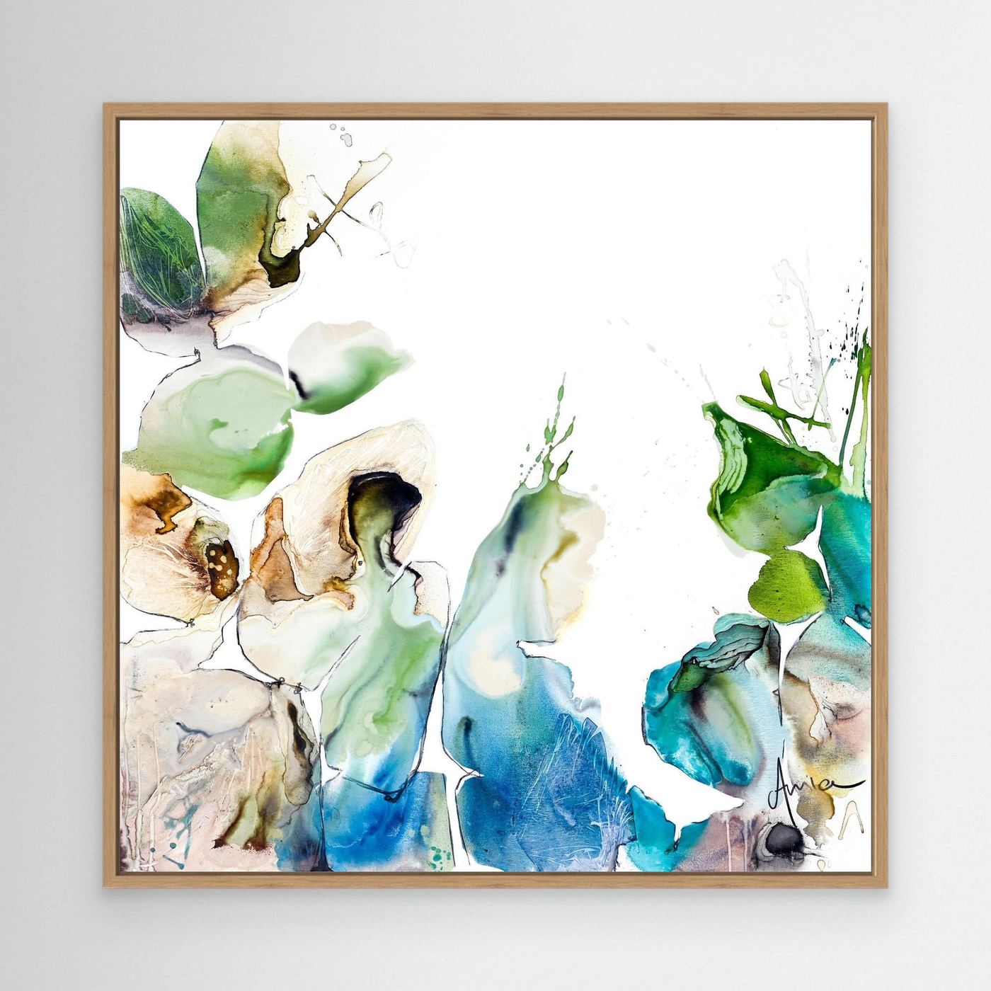 Falling Green - Ltd Ed Canvas Print